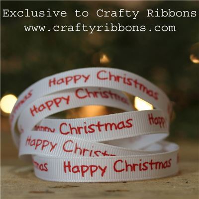 Animal Christmas Ribbon - Happy Christmas